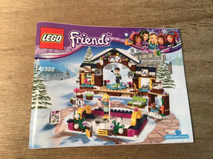 LEGO Friends 41322 Snow Resort Ice Rink Lets go and build it