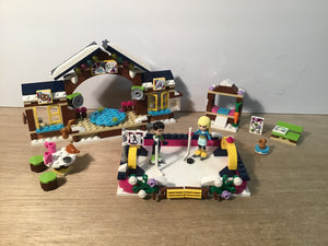 Lego friends ice 2024 skating rink